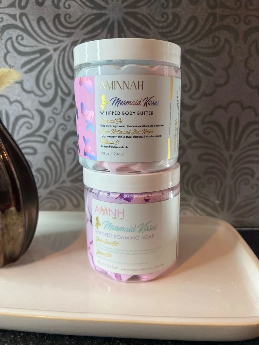 Mermaid Kisses Whipped Body Butter & Foaming Soap Set